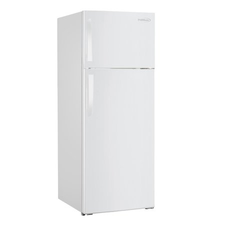 PREMIUM LEVELLA 10.1 cu ft Frost Free Top Freezer Refrigerator in Stainless Steel PRN10160HS
